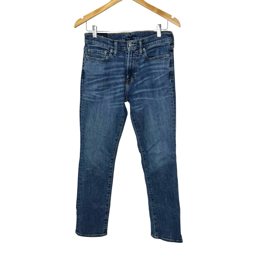 Abercrombie & Fitch Men's Straight Jeans - Blue